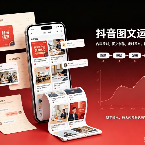 锡山抖音图文代运营服务